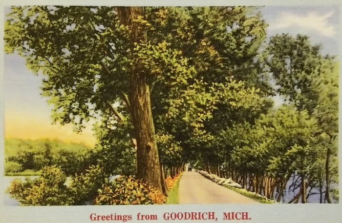 Goodrich - Old Postcard (newer photo)